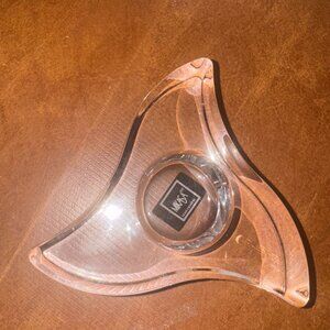 Mikasa Waves Lead Crystal Votive Candle Holder Slovenia